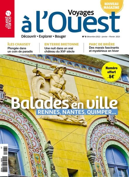 Voyages a l’Ouest – Decembre 2022 – Fevrier 2023 Cover