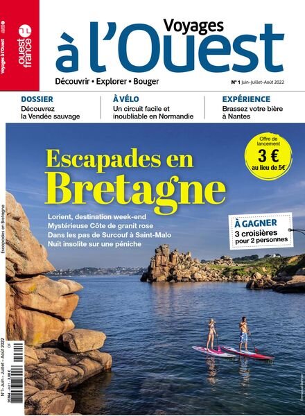 Voyages a l’Ouest – Juin-Aout 2022 Cover