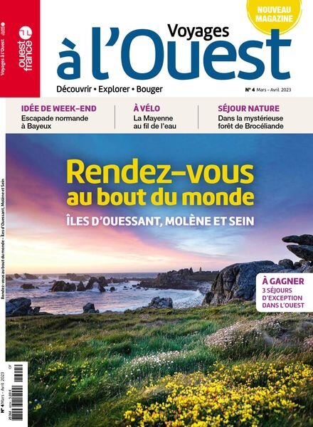 Voyages a l’Ouest – Mars-Avril 2023 Cover