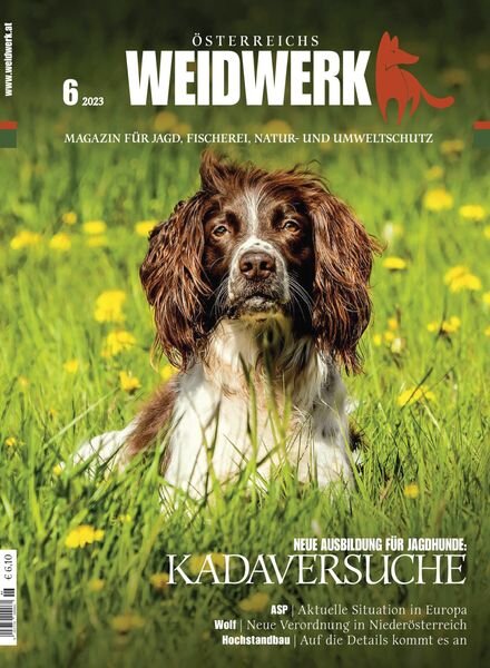 WEIDWERK – 01 Juni 2023 Cover