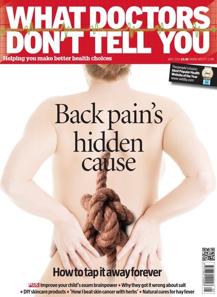 What Doctors Don’t Tell You – April 2015 Cover