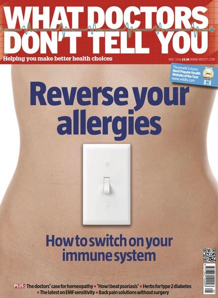 What Doctors Don’t Tell You – April 2016 Cover