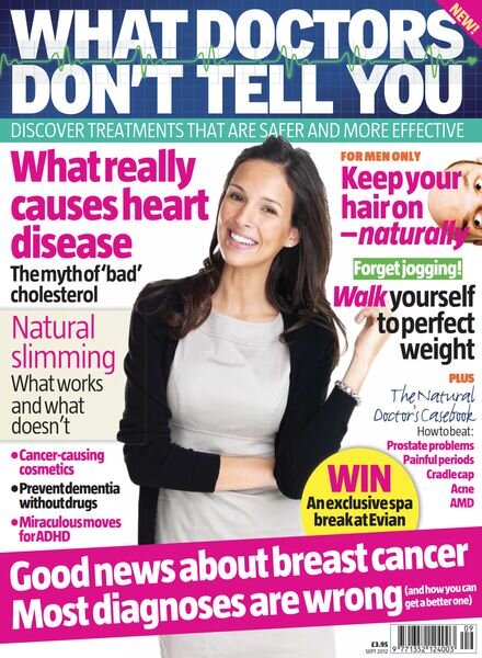 What Doctors Don’t Tell You – August 2012 Cover