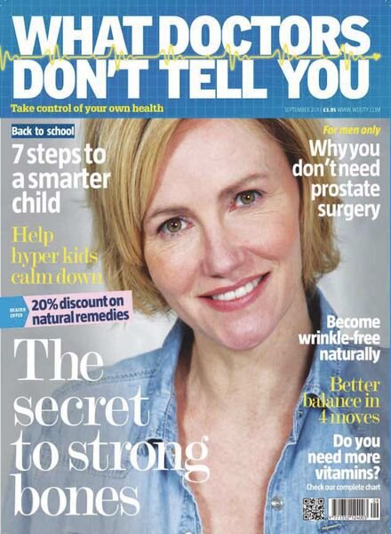 What Doctors Don’t Tell You – August 2013 Cover