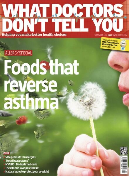 What Doctors Don’t Tell You – August 2016 Cover