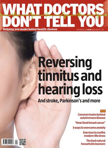 What Doctors Don’t Tell You – August 2018 Cover