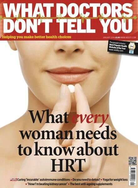 What Doctors Don’t Tell You – December 2015 Cover