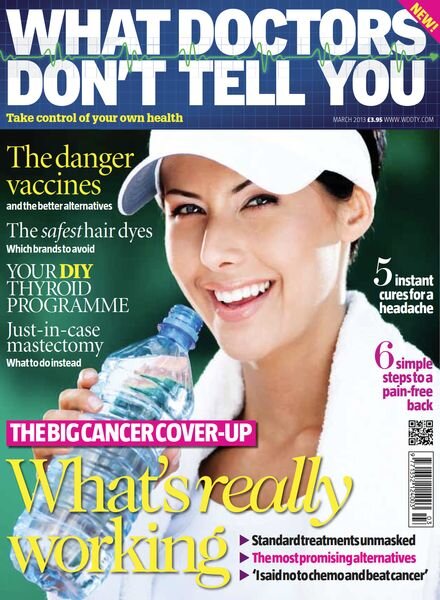 What Doctors Don’t Tell You – February 2013 Cover
