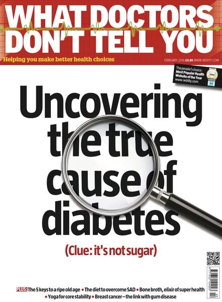 What Doctors Don’t Tell You – January 2016 Cover