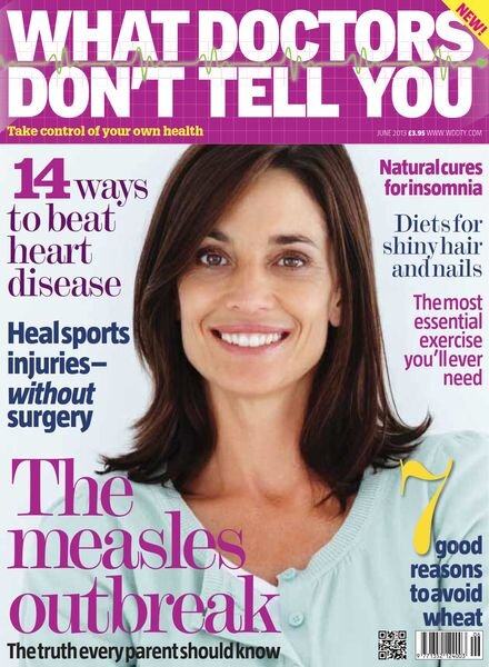 What Doctors Don’t Tell You – May 2013 Cover