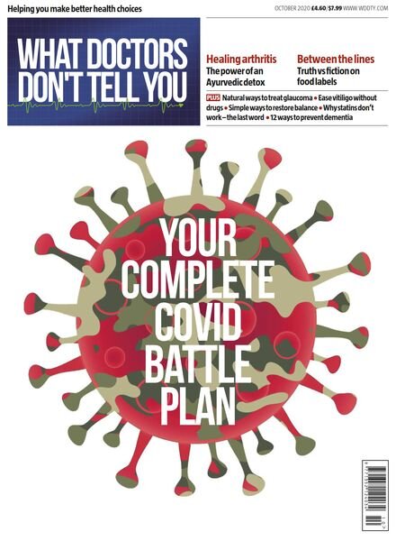 What Doctors Don’t Tell You – September 2020 Cover