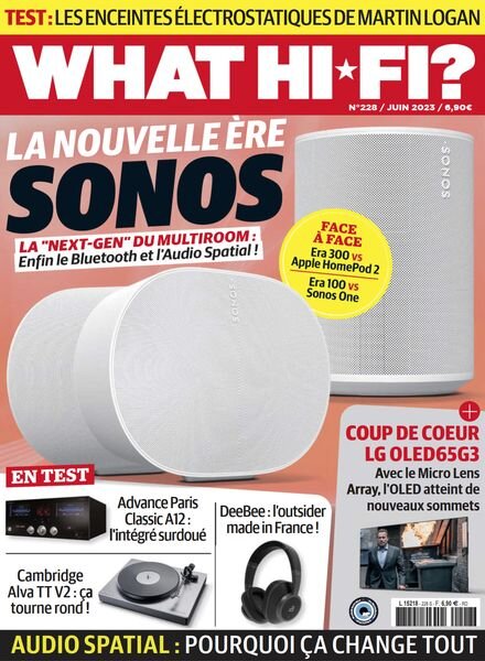What Hifi France – juin 2023 Cover