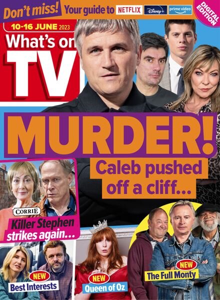 What’s on TV – 10 June 2023 Cover