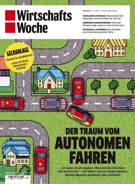 Wirtschaftswoche Magazin – 09 Juni 2023 Cover