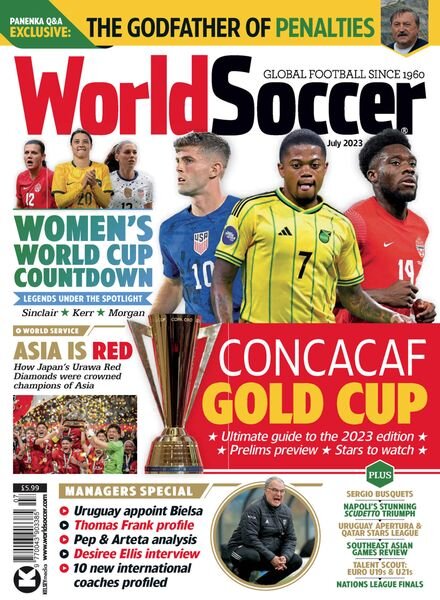 World Soccer – July 2023 Cover