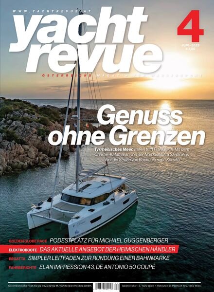 Yachtrevue – Juni 2023 Cover