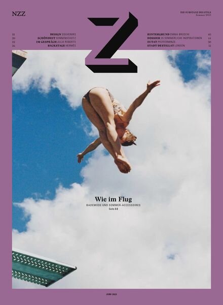 Z die Substanz des Stils – Juni 2023 Cover