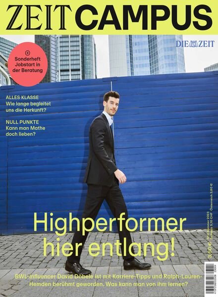 Zeit Campus – Juli-August 2023 Cover
