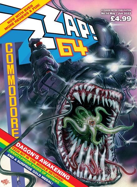 ZZAP! 64 Magazine – June 2023 Cover