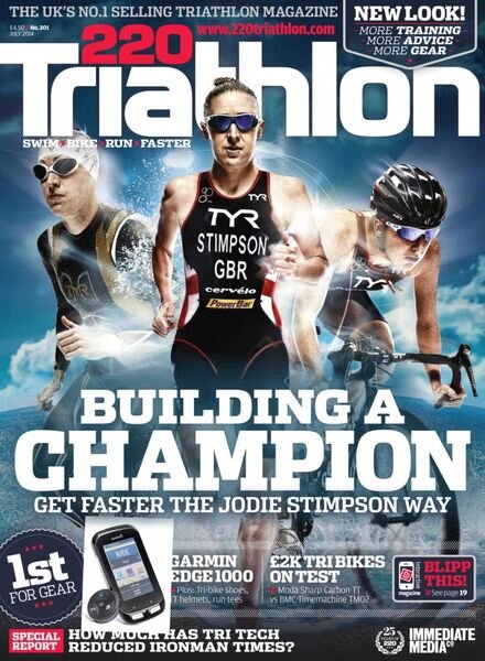 220 Triathlon – June 2014 Cover