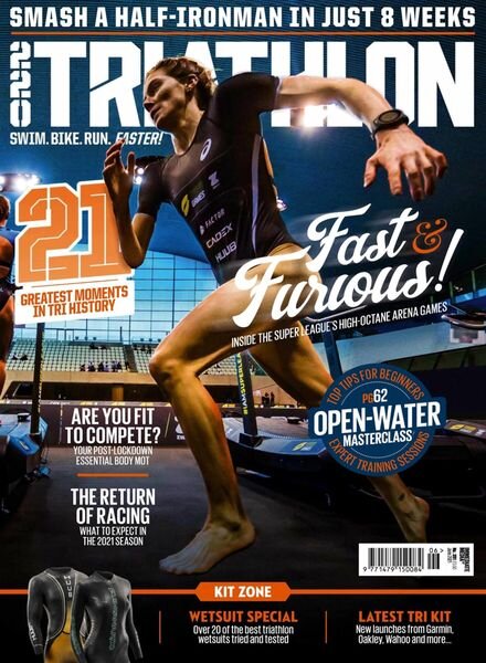 220 Triathlon – May 2021 Cover