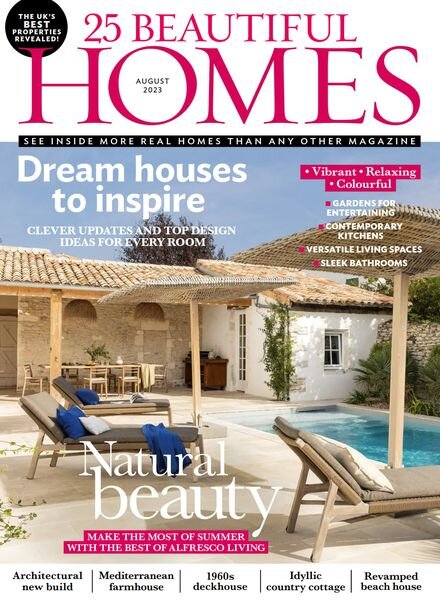 25 Beautiful Homes – August 2023 Cover
