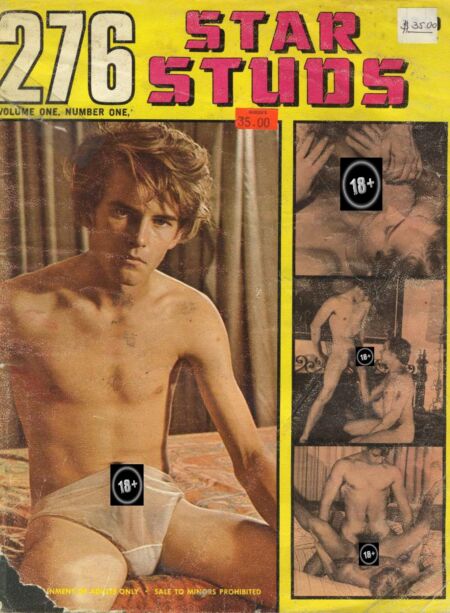 276 Star Studs Gay Magazine Cover