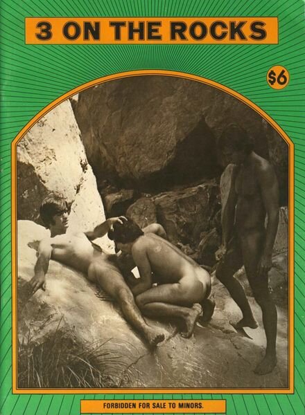 3 On The Rocks Gay Magazine Cover
