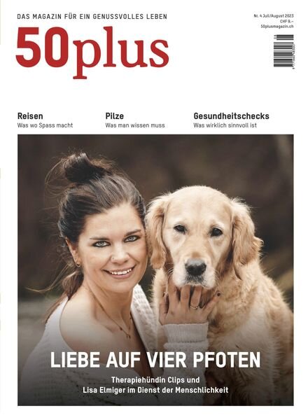 50plus Switzerland – Juli 2023 Cover
