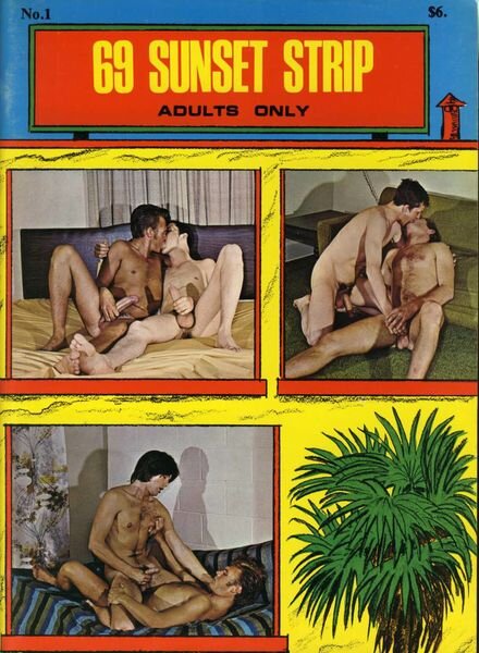 69 Sunset Strip Gay Magazine Cover