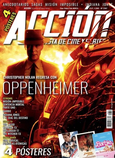 Accion Cine-Video – julio 2023 Cover