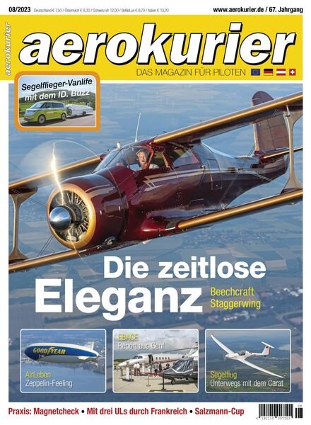 Aerokurier Germany – August 2023 Cover