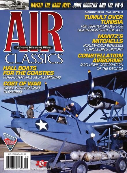 Air Classics – Where History Flies! – July 2023 Cover