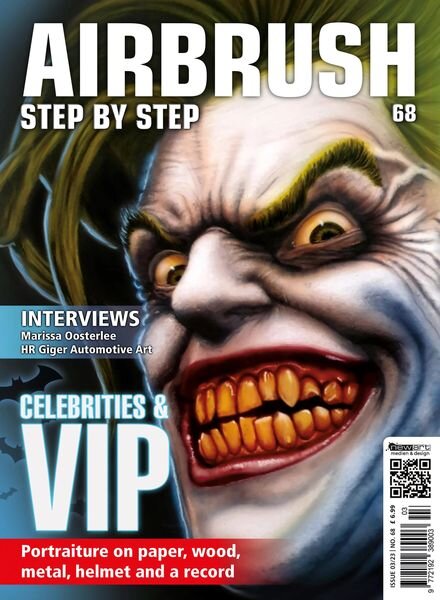 Airbrush Step by Step English Edition – June 2023 Cover