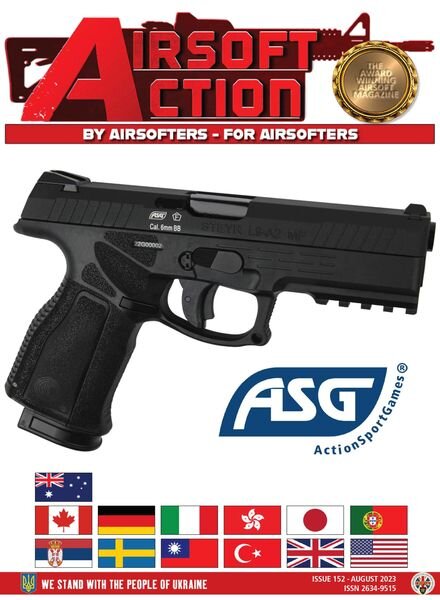 Airsoft Action – August 2023 Cover