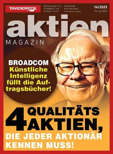 aktien Magazin – 14 Juli 2023 Cover