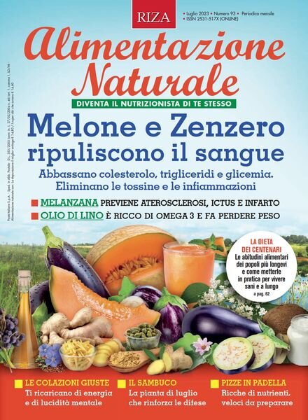 Alimentazione Naturale – Luglio 2023 Cover