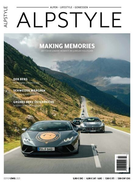 ALPSTYLE – Juli 2023 Cover