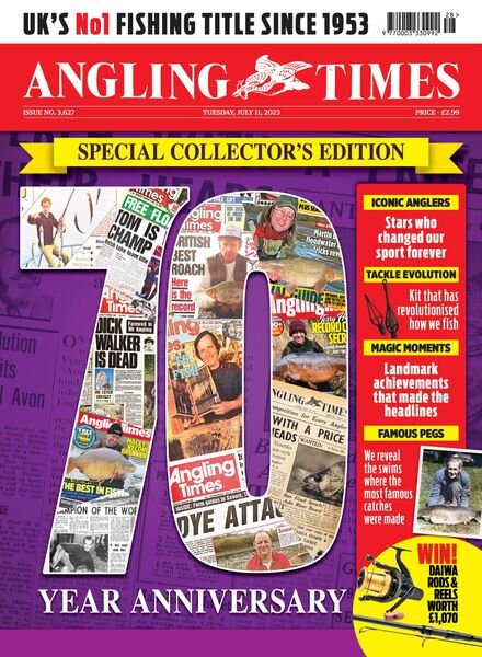 Angling Times – 11 July 2023 Cover