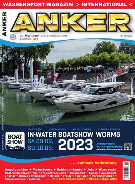 Anker – Juli 2023 Cover