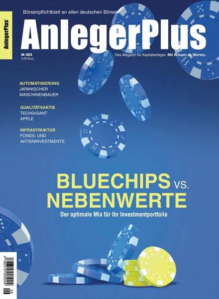 AnlegerPlus – Juli 2023 Cover