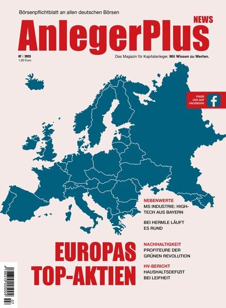 AnlegerPlus News – 15 Juli 2023 Cover