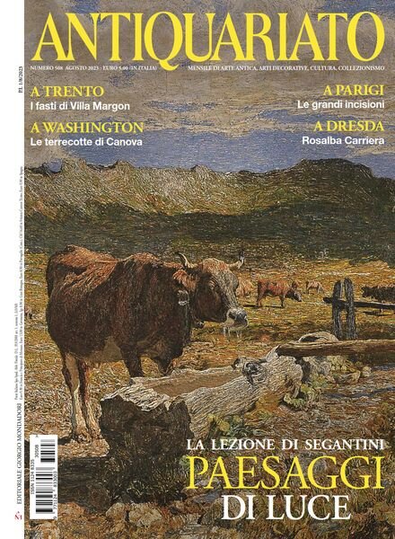 Antiquariato – Agosto 2023 Cover