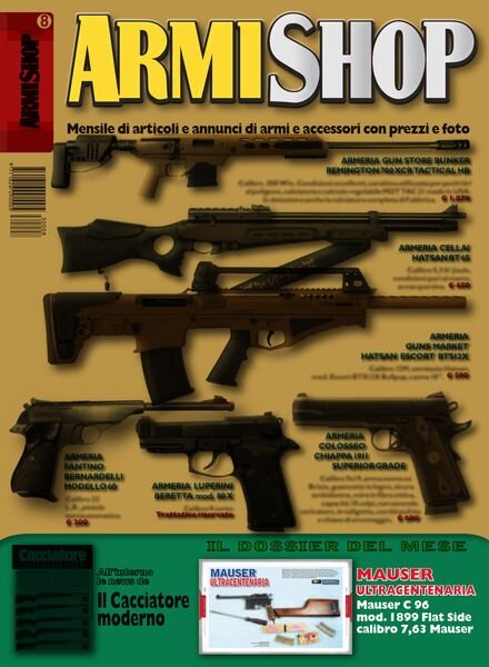 Armi Shop – Agosto 2023 Cover