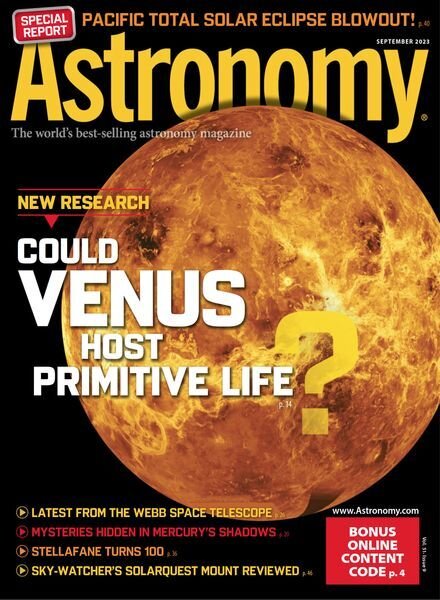 Astronomy – September 2023 Cover