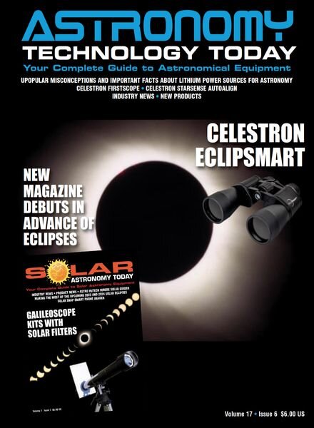 Astronomy Technology Today – Vol 17 Issue 6 2023 Cover