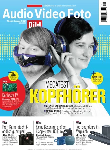 Audio Video Foto Bild – August 2023 Cover