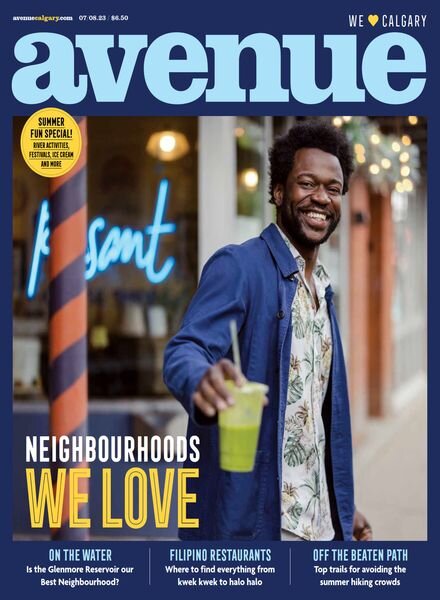 Avenue Calgary – July-August 2023 Cover