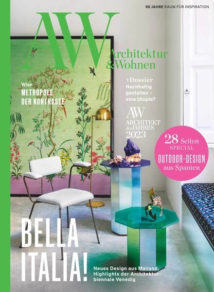 AW Architektur & Wohnen – Juli 2023 Cover