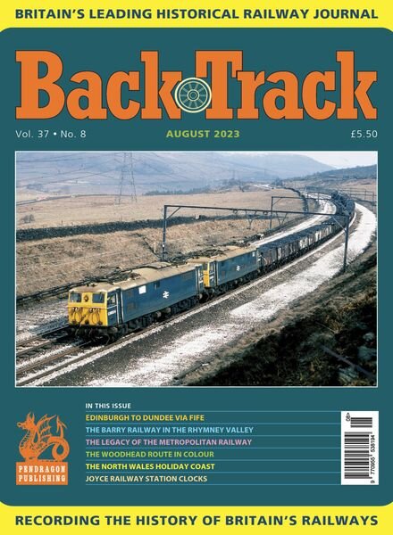 Backtrack – Volume 37 N 8 – August 2023 Cover